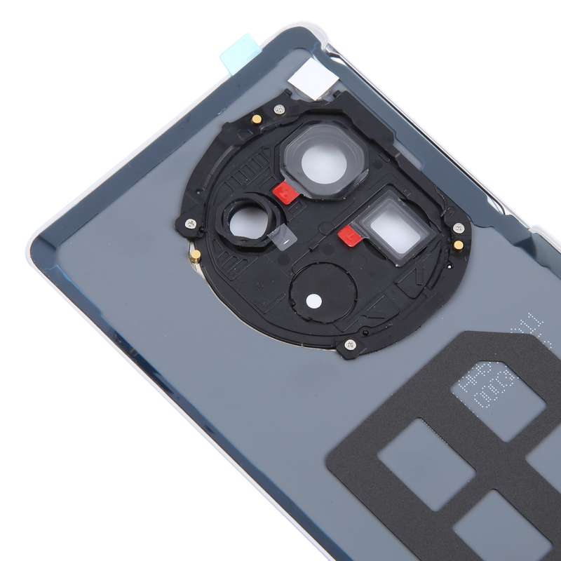For OnePlus 12 PJD110 CPH2573 CPH2581 Original Glass Battery Back Cover with Camera Lens(White)