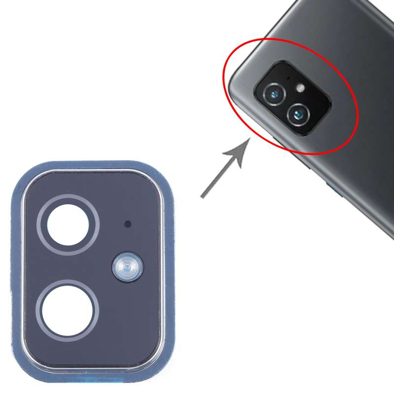 For Asus Zenfone 8 ZS590KS Camera Lens Cover (Black)