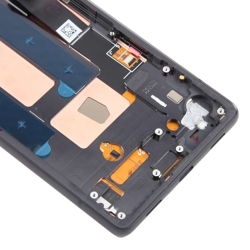 For Google Pixel 7A G82U8 OLED LCD Screen Digitizer Full Assembly with Frame (Black)