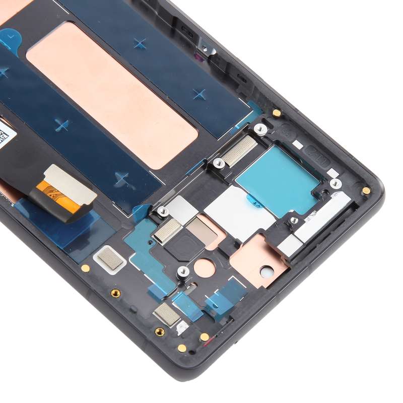 For Google Pixel 7A G82U8 OLED LCD Screen Digitizer Full Assembly with Frame (Black)
