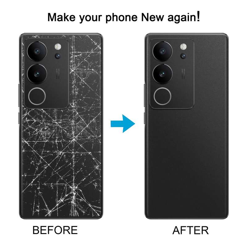 For vivo V29 Pro Battery Back Cover with Camera Lens