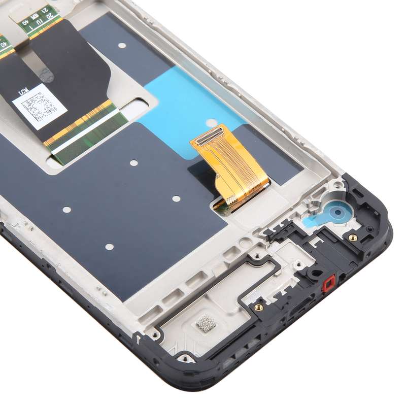 For T-Mobile Revvl 7 5G TMRV075G LCD Screen Digitizer Full Assembly with Frame(Black)