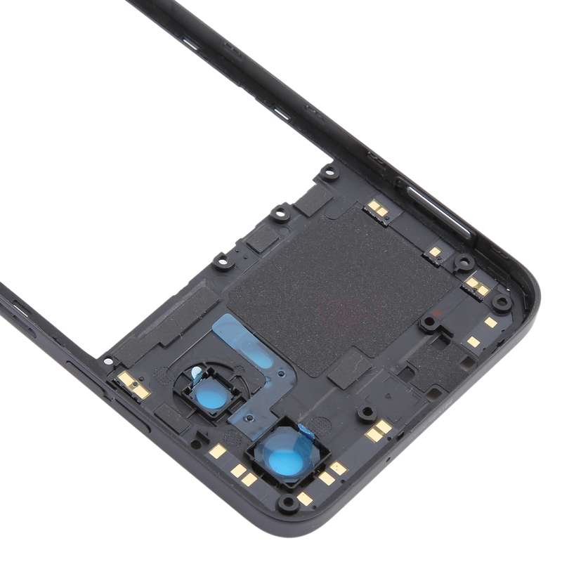 For Motorola Moto G34 Original Middle Frame Bezel Plate (Black)