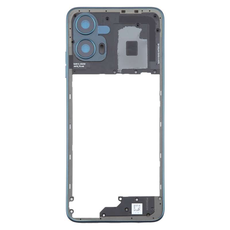 For Motorola Moto G34 Original Middle Frame Bezel Plate (Black)