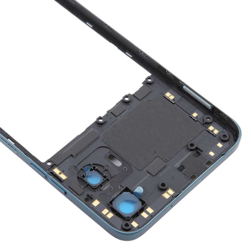 For Motorola Moto G34 Original Middle Frame Bezel Plate (Black)