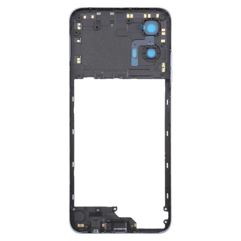 For Motorola Moto G34 Original Middle Frame Bezel Plate (Black)