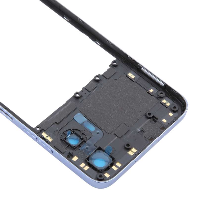 For Motorola Moto G34 Original Middle Frame Bezel Plate (Black)
