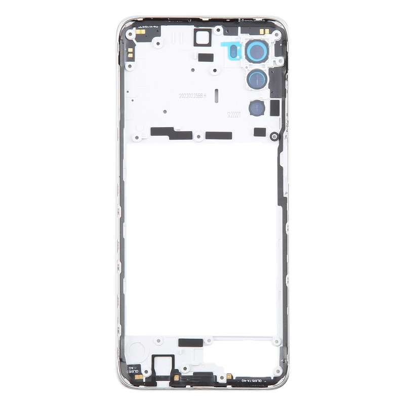 For Motorola Moto G52 Original Middle Frame Bezel Plate (Black)
