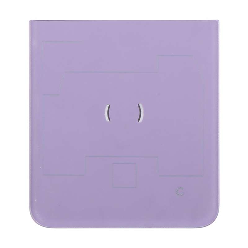 For Motorola Razr 40 Original Lower Part Battery Back Cover(Pink)