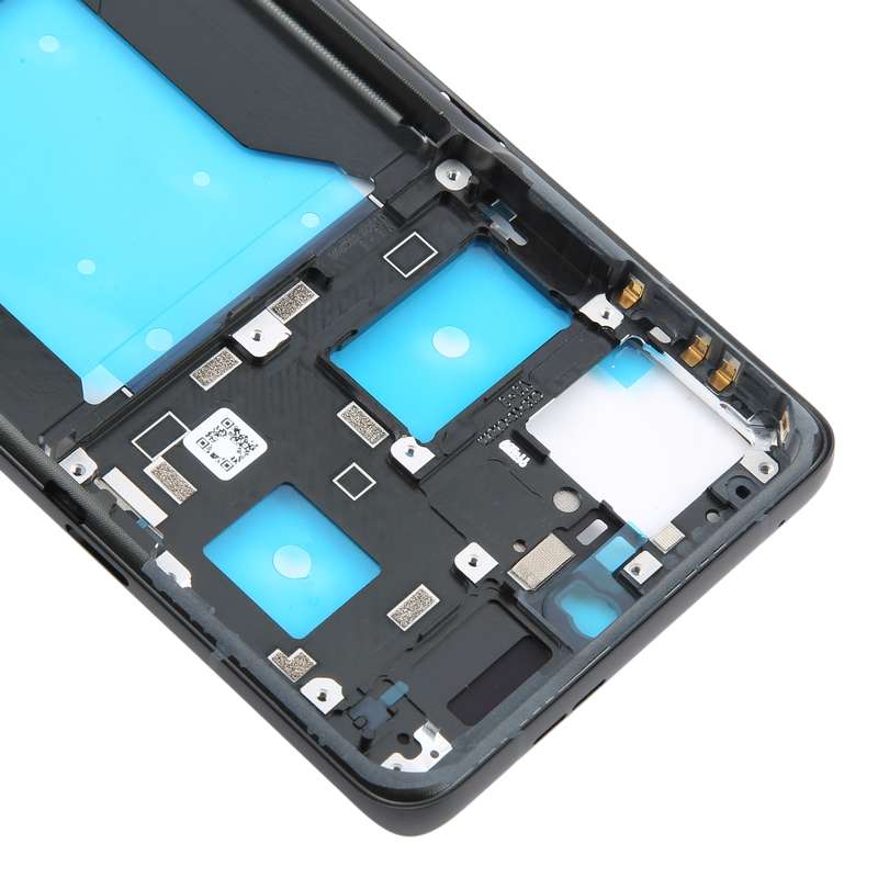 For Motorola Moto X50 Ultra Original Front Housing LCD Frame Bezel Plate (Black)