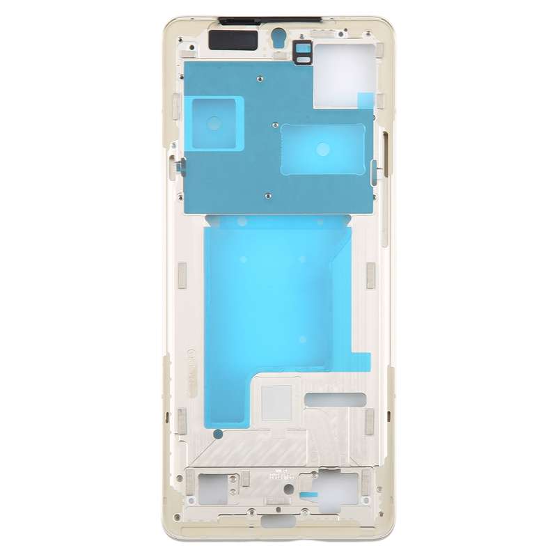 For Motorola Moto X50 Ultra Original Front Housing LCD Frame Bezel Plate (Black)