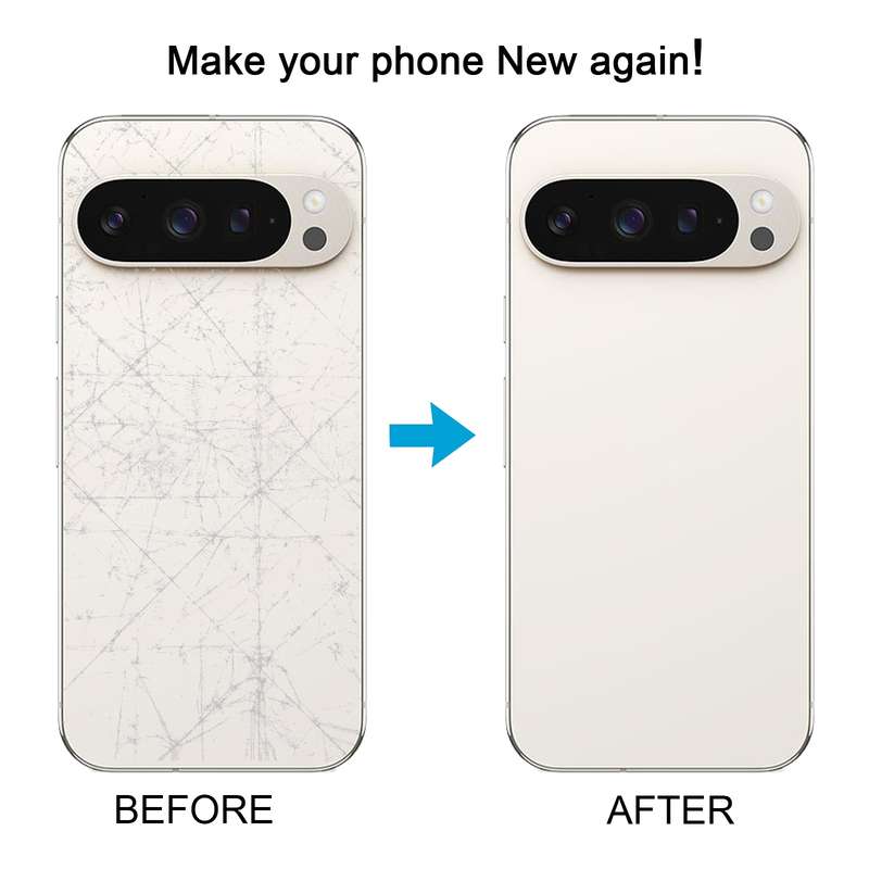 For Google Pixel 9 Pro Original Battery Back Cover(Blue)