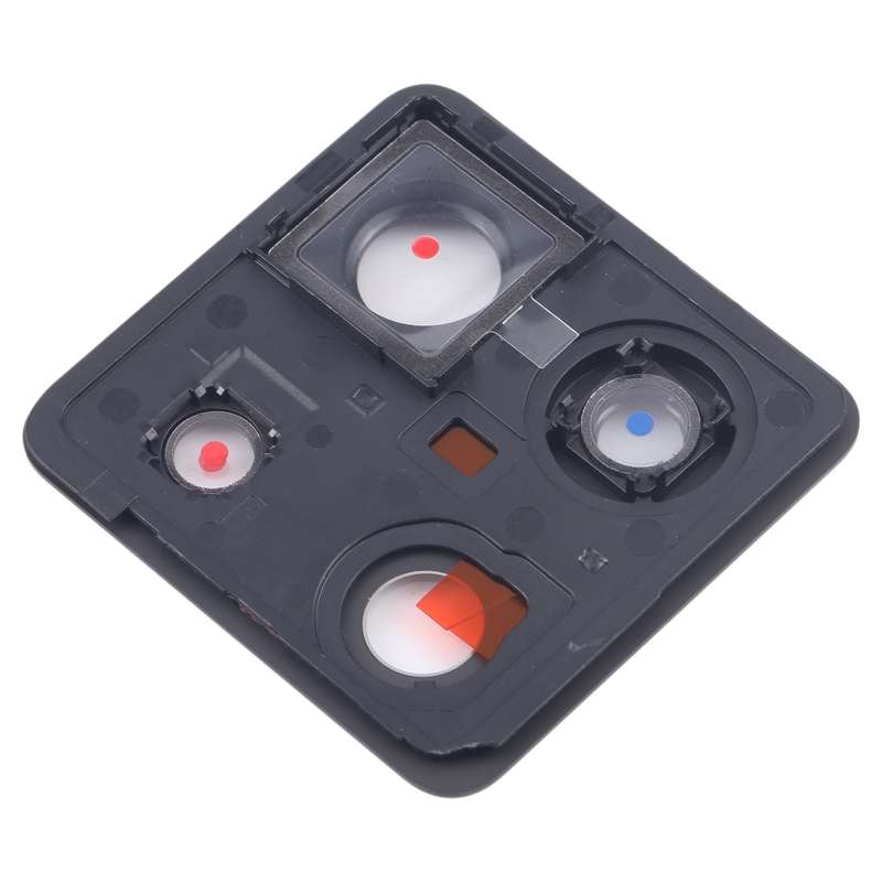 For Xiaomi Redmi Note 13 Pro 5G Back Camera Lens Frame (Black)
