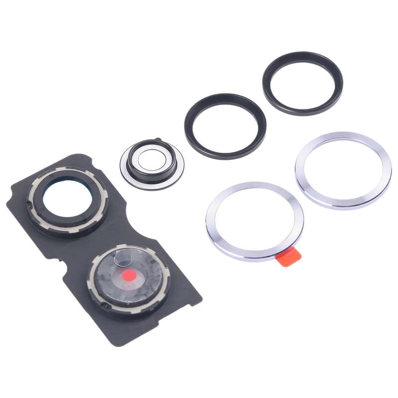 For Xiaomi Redmi Note 13 Pro+ Back Camera Lens Frame (Black)
