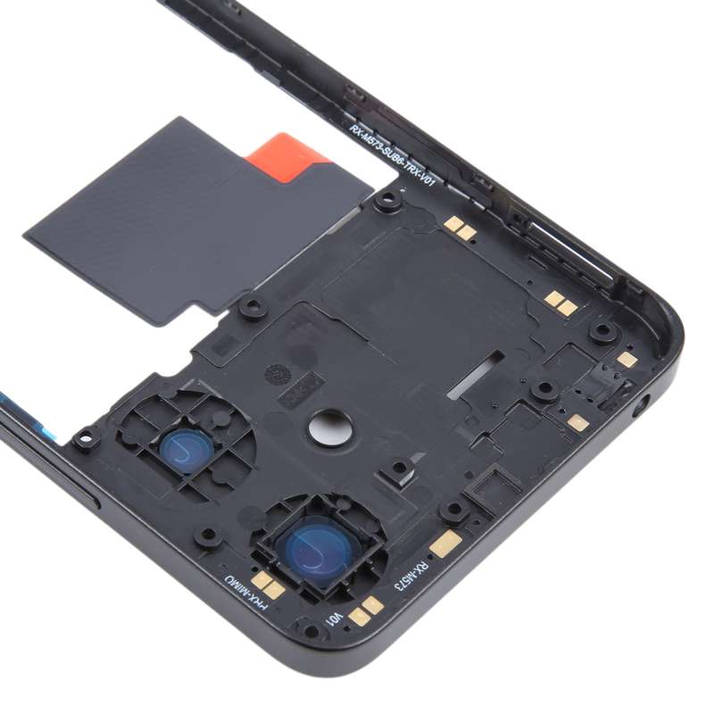 For Xiaomi Poco M6 Original Middle Frame Bezel Plate (Black)