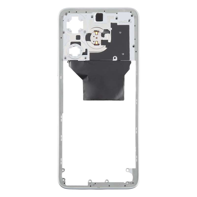 For Xiaomi Redmi Note 13R Original Middle Frame Bezel Plate (Silver)