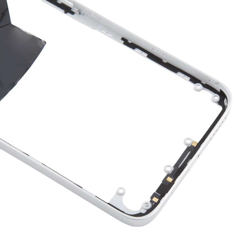 For Xiaomi Redmi Note 13R Original Middle Frame Bezel Plate (Silver)