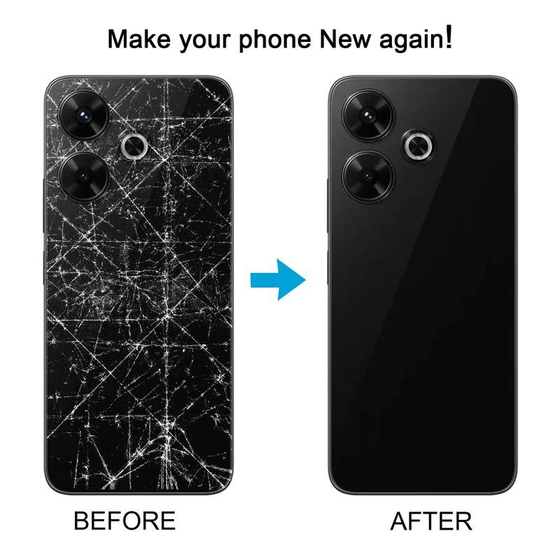 For Xiaomi Redmi Note 13 5G Original Battery Back Cover(Black)