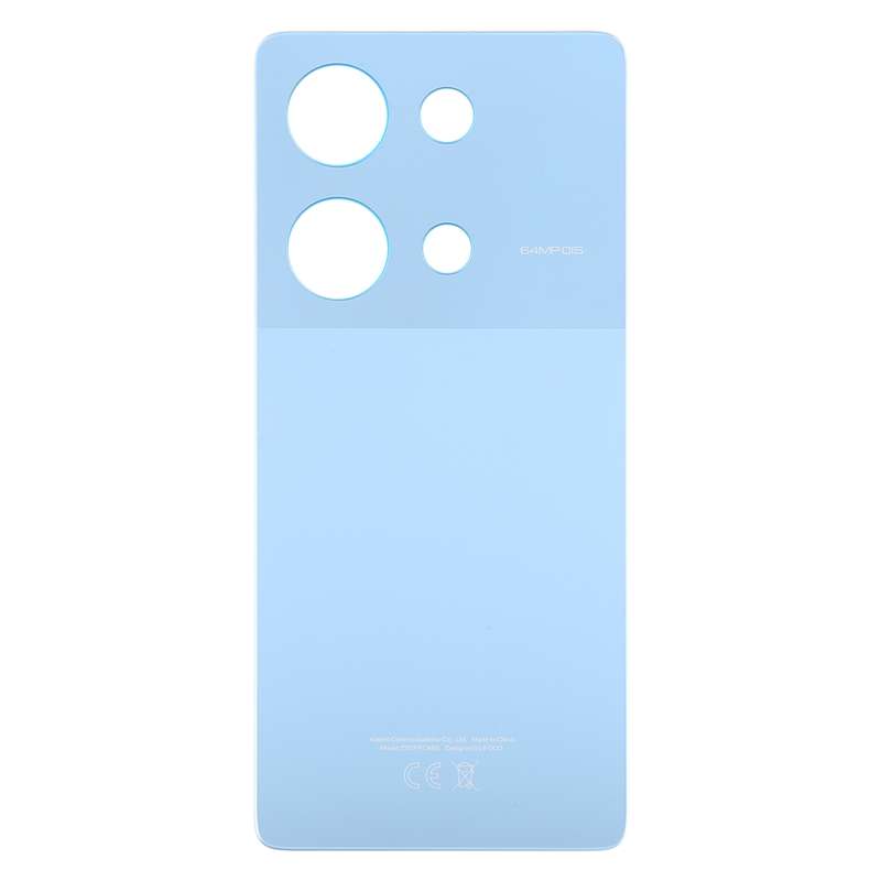 For Xiaomi Poco M6 Pro 4G Original Battery Back Cover(Blue)