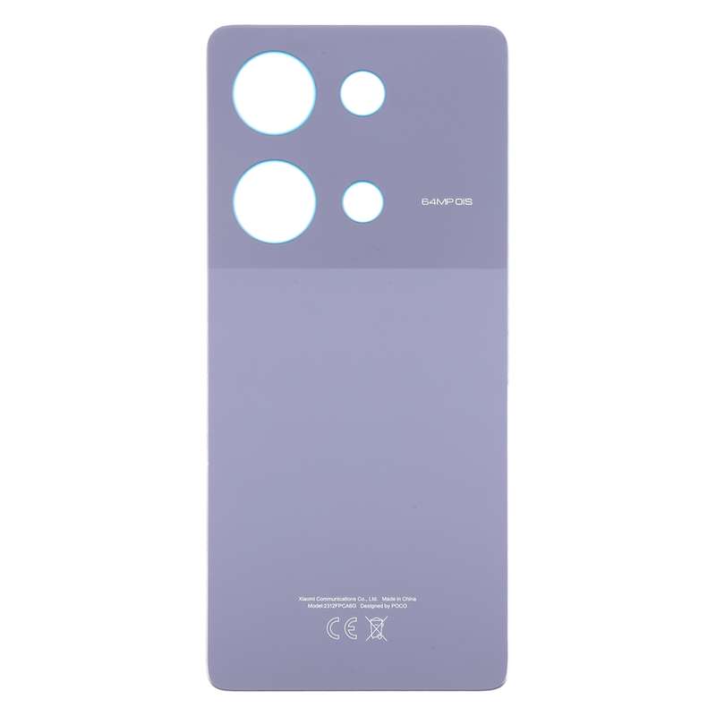 For Xiaomi Poco M6 Pro 4G Original Battery Back Cover(Blue)