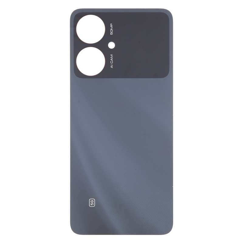 For Xiaomi Poco M6 5G Original Battery Back Cover(Black)