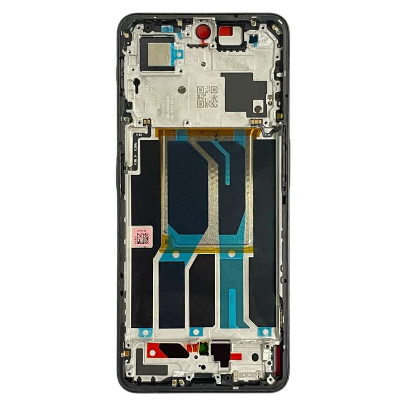 For OnepPlus Nord 3 CPH2491 CPH2493 Middle Frame Bezel Plate (Black)