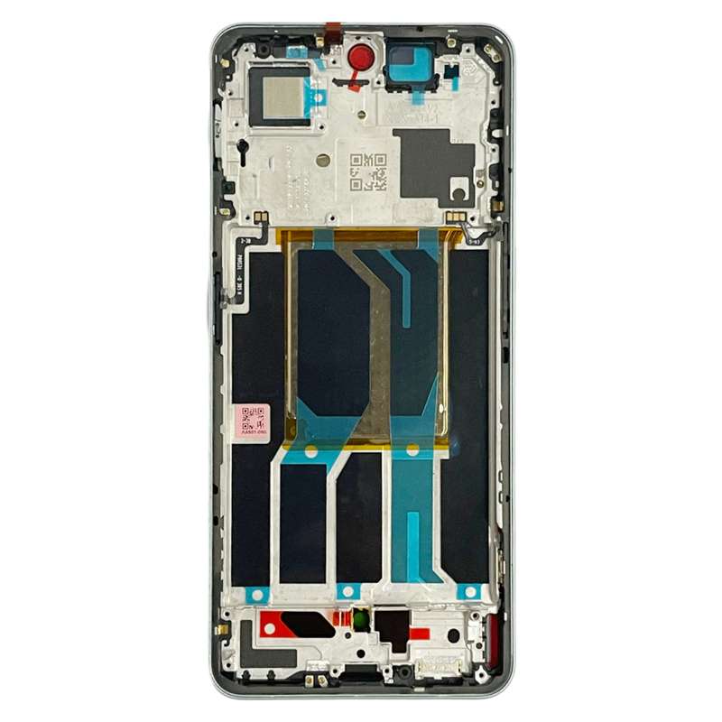 For OnepPlus Nord 3 CPH2491 CPH2493 Middle Frame Bezel Plate (Black)