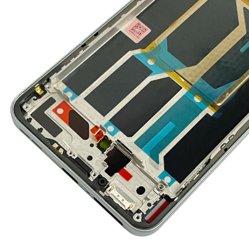 For OnepPlus Nord 3 CPH2491 CPH2493 Middle Frame Bezel Plate (Black)