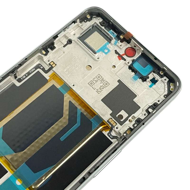 For OnepPlus Nord 3 CPH2491 CPH2493 Middle Frame Bezel Plate (Black)