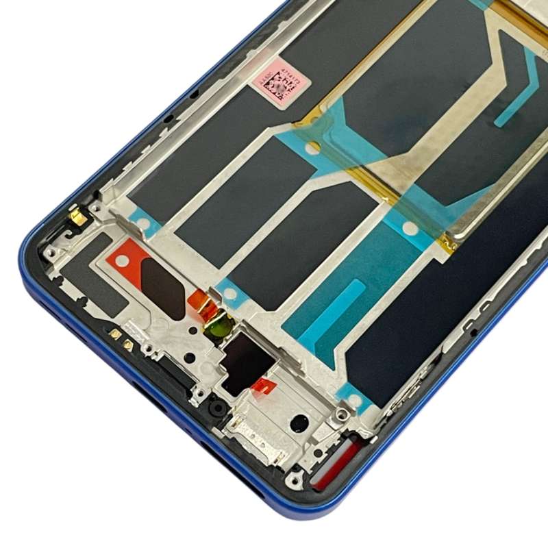 For OnepPlus Nord 3 CPH2491 CPH2493 Middle Frame Bezel Plate (Black)