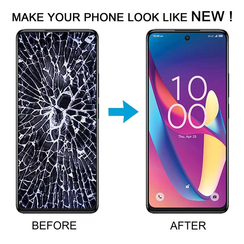 For TCL 50 XL OEM LCD Screen with Digitizer Full Assembly