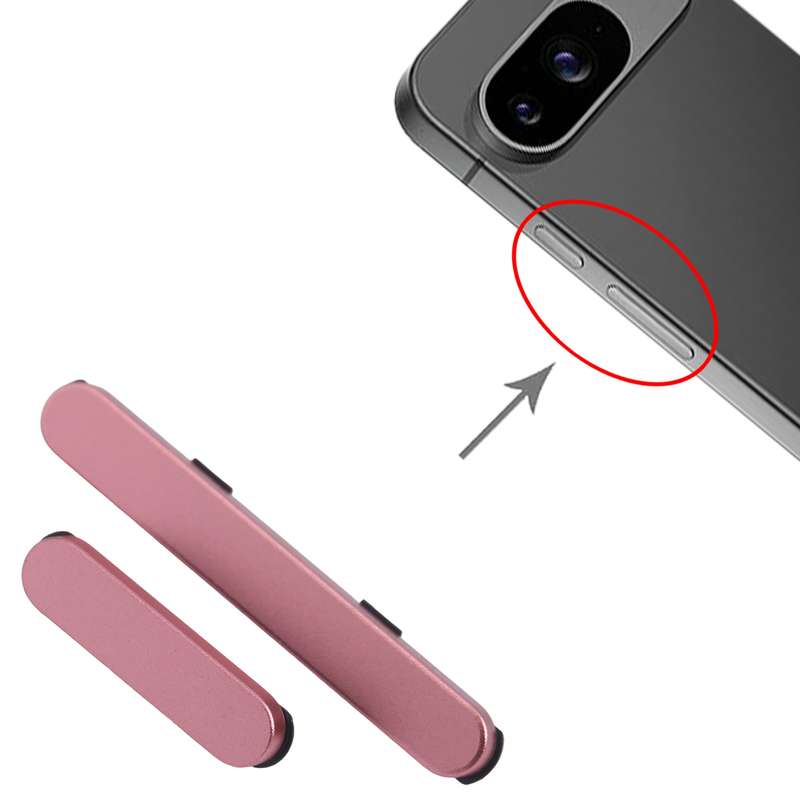 For Google Pixel 9 Original Power Button and Volume Control Button (Black)