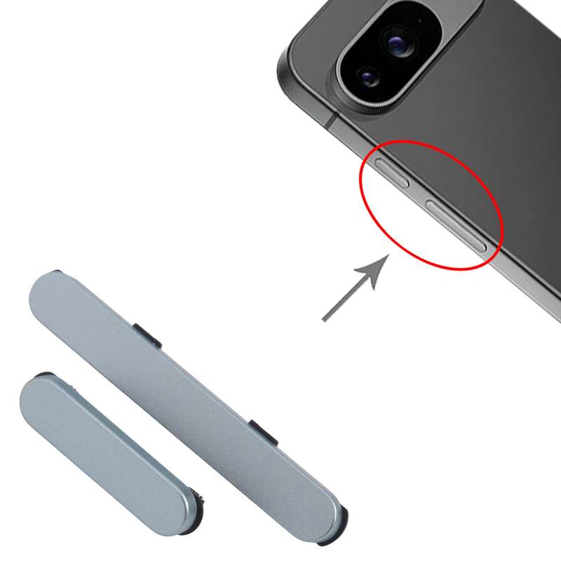 For Google Pixel 9 Original Power Button and Volume Control Button (Black)