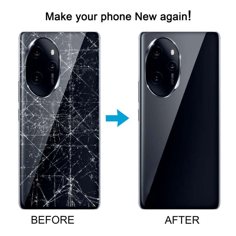 For Honor 100 Pro Battery Back Cover(Black)