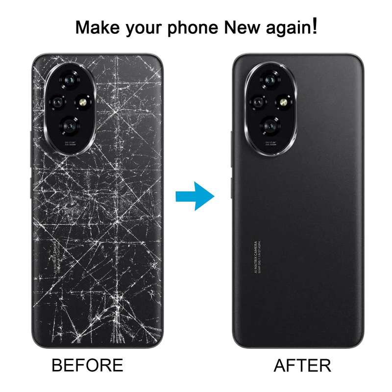 For Honor 200 Pro Battery Back Cover(Black)
