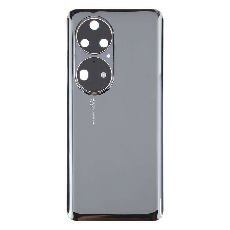 For Huawei P50 Pro Battery Back Cover with Camera Lens(Black)
