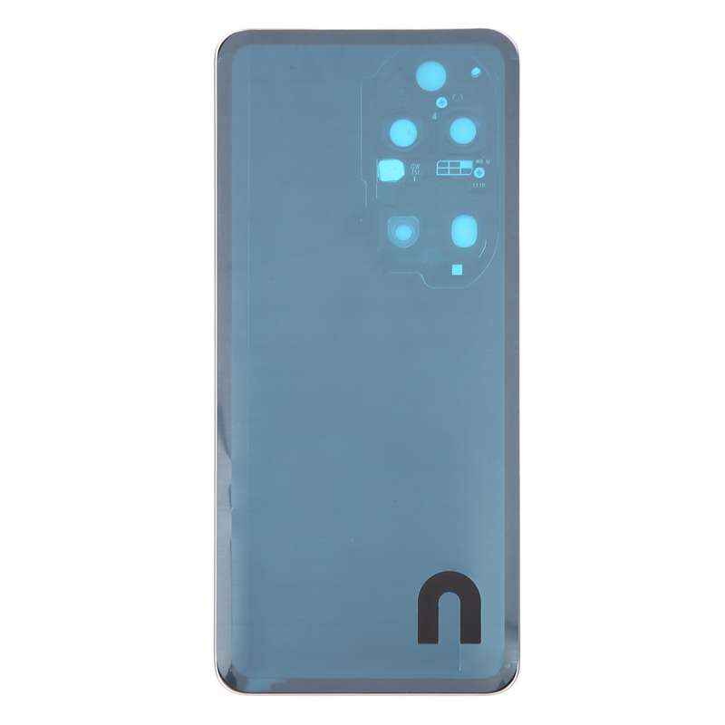 For Huawei P50 Pro Battery Back Cover with Camera Lens(Black)