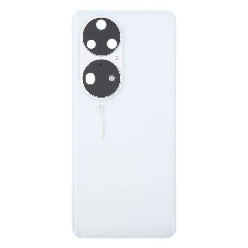 For Huawei P50 Pro Battery Back Cover with Camera Lens(Black)