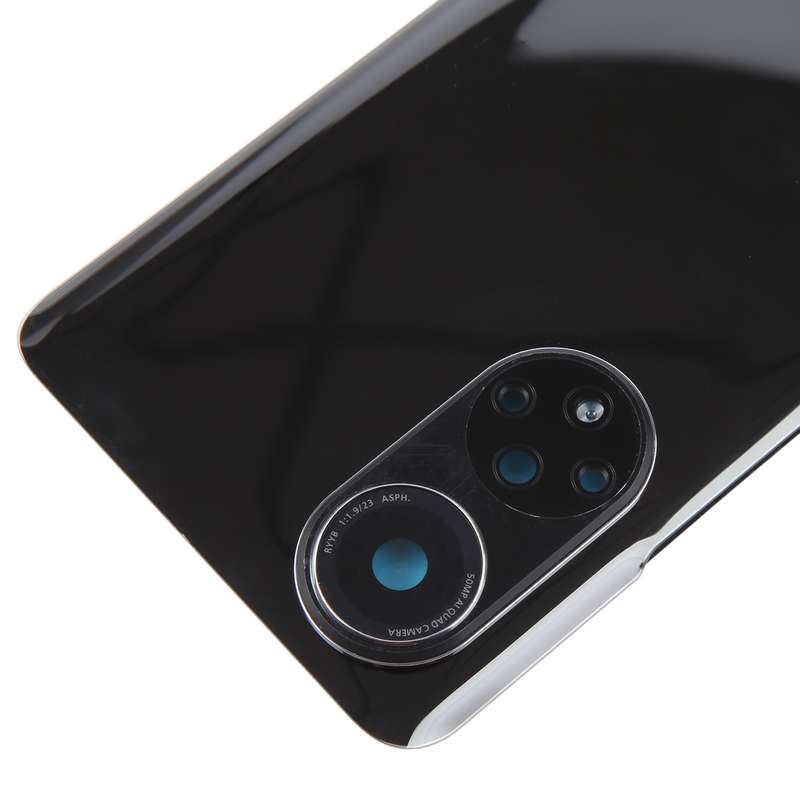 For Huawei Nova 9 Battery Back Cover with Camera Lens(Black)