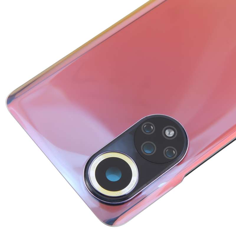 For Huawei Nova 9 Battery Back Cover with Camera Lens(Purple)