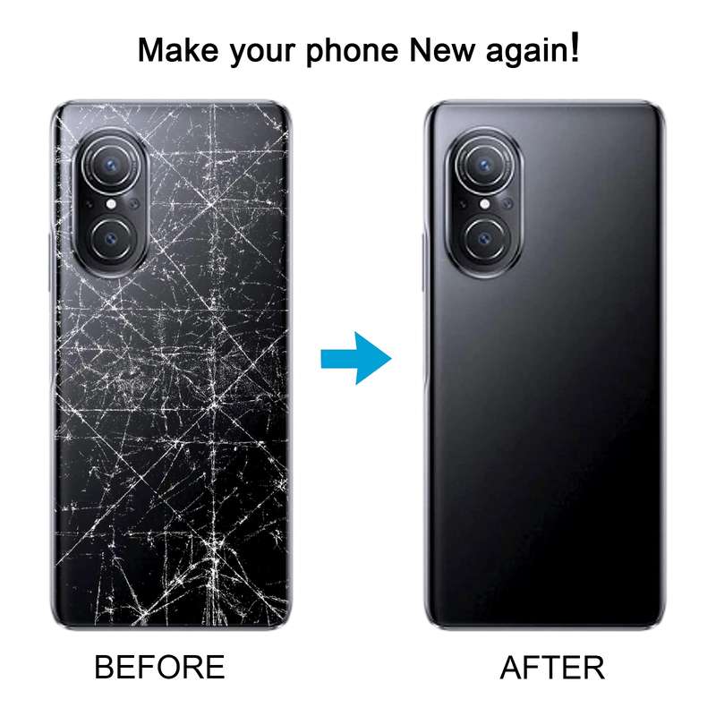For Huawei Nova 9 SE Battery Back Cover with Camera Lens(Blue)