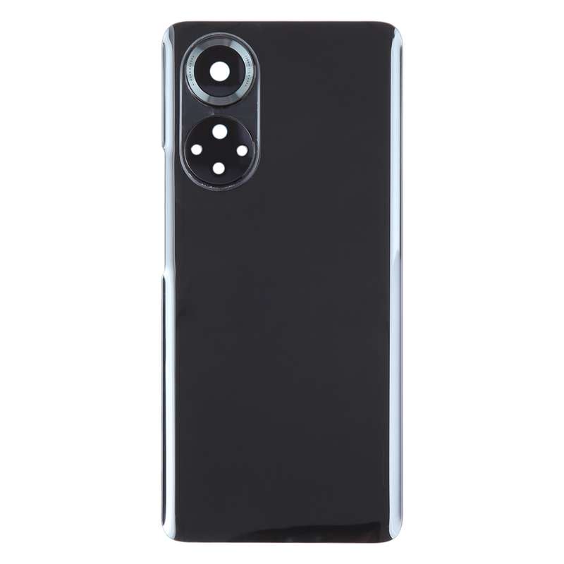 For Honor 50 Battery Back Cover with Camera Lens(Black)
