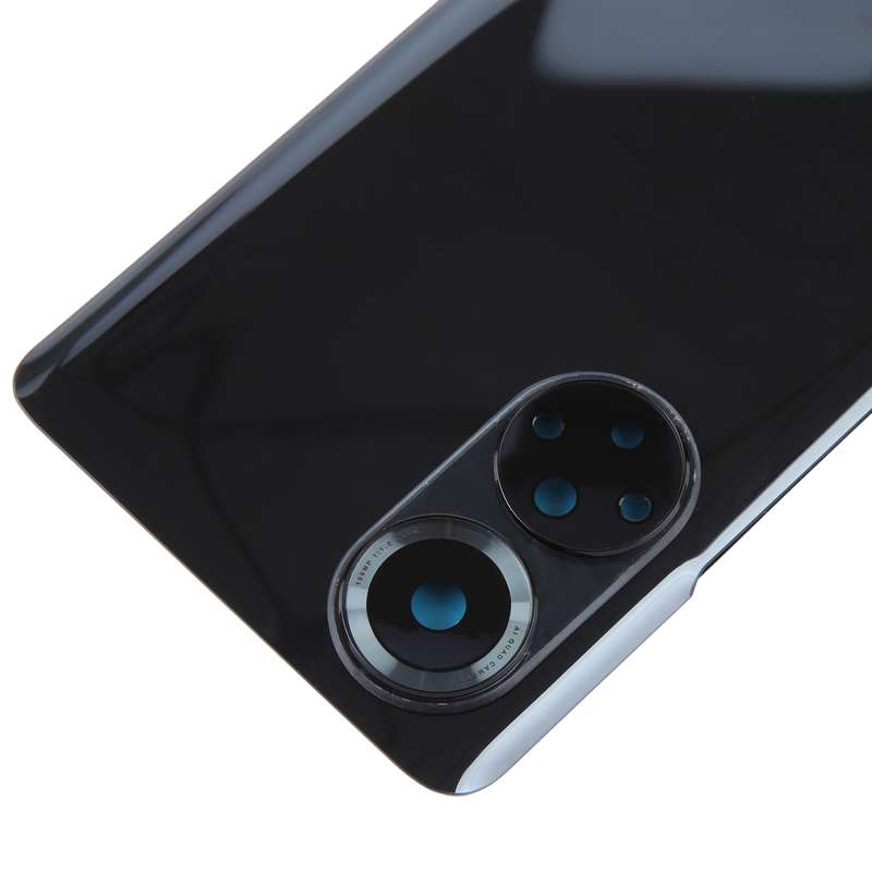 For Honor 50 Battery Back Cover with Camera Lens(Black)