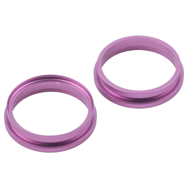 For iPhone 16 Plus 2pcs/set Rear Camera Glass Lens Metal Outside Protector Hoop Ring (Blue)