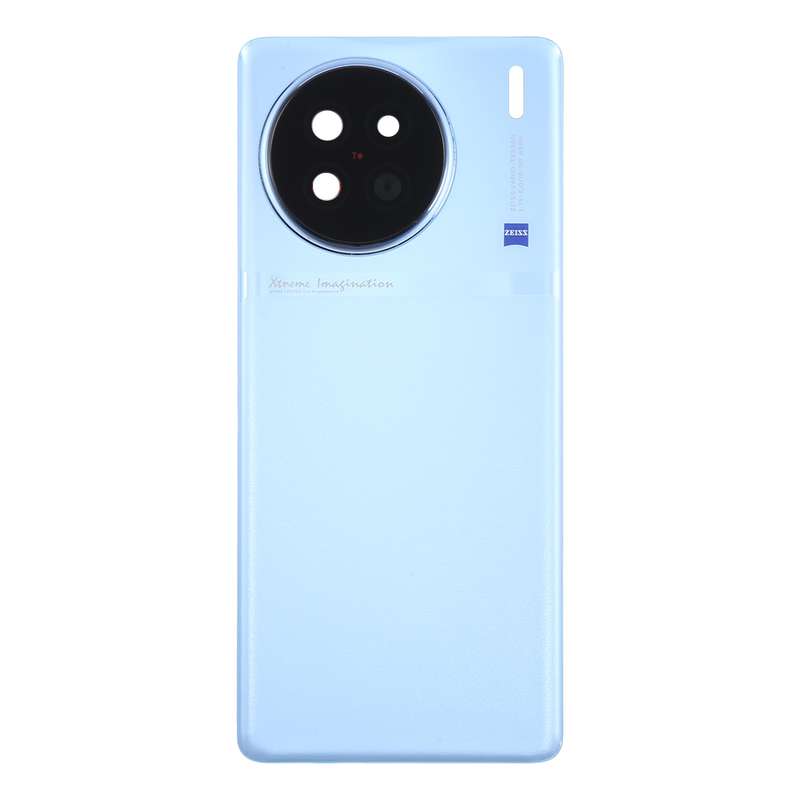 For vivo X90 Battery Back Cover with Camera Lens Cover(Blue)