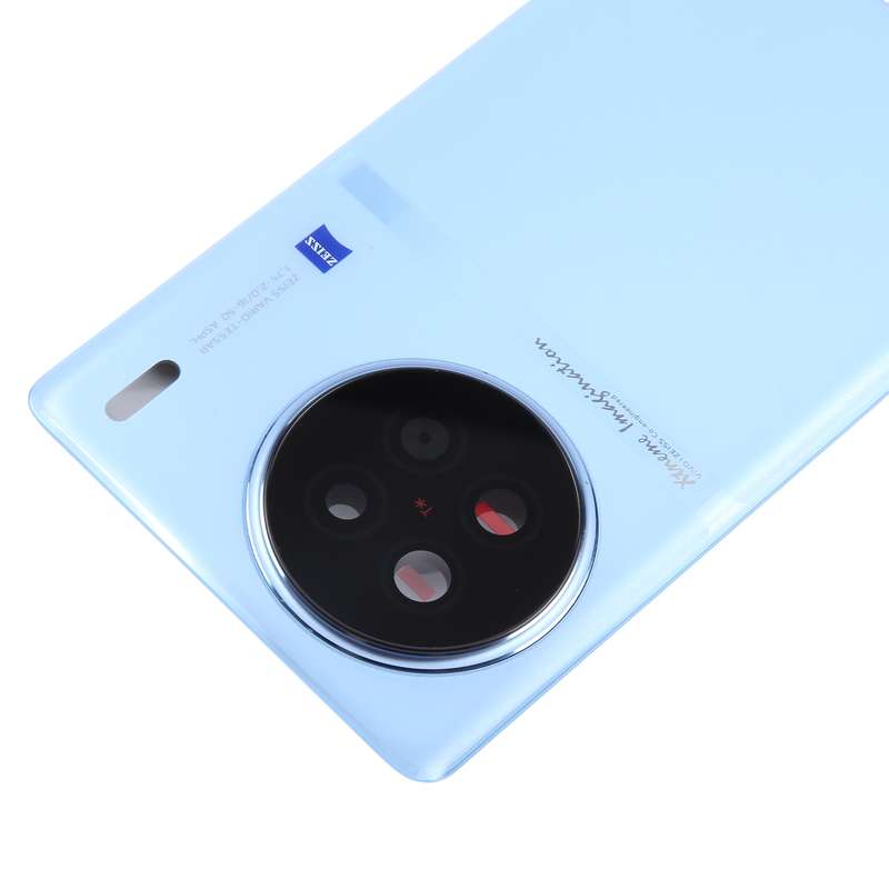 For vivo X90 Battery Back Cover with Camera Lens Cover(Blue)