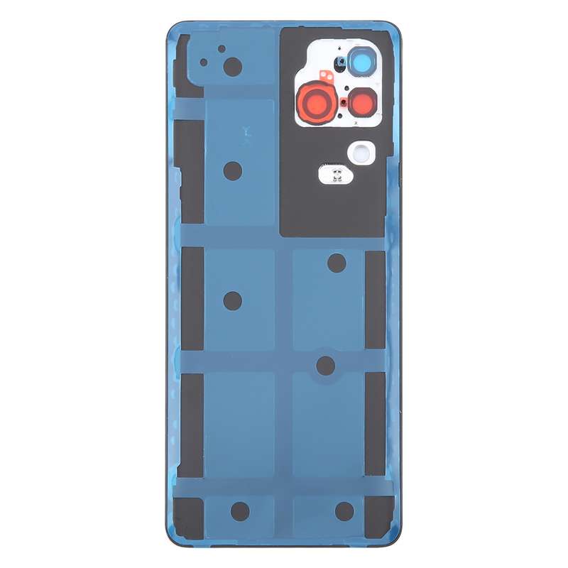 For vivo V30 Pro Battery Back Cover with Camera Lens Cover(Black)