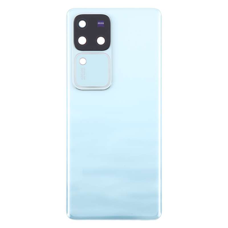 For vivo V30 Pro Battery Back Cover with Camera Lens Cover(Black)