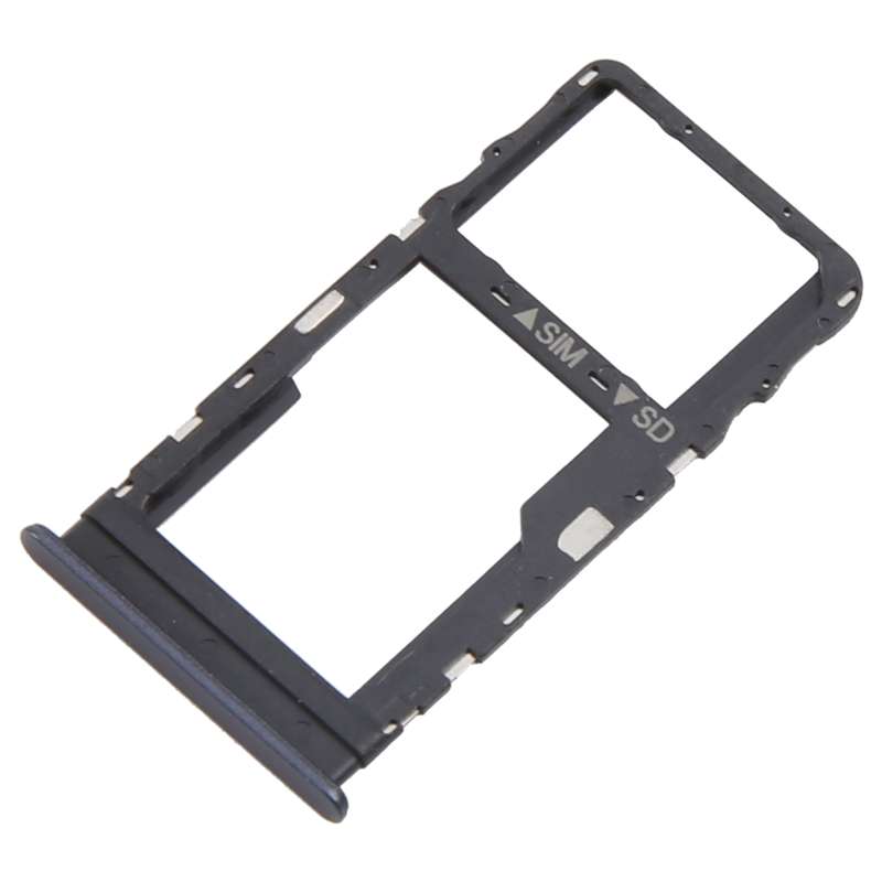 For TCL Tab 11 Original SIM Card Tray + Micro SD Card Tray (Grey)