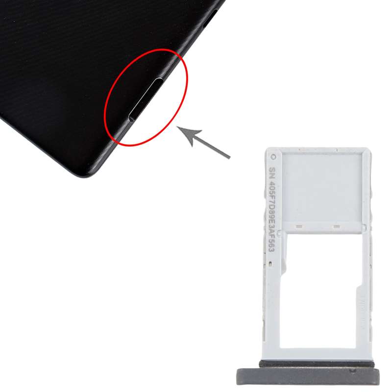 For TCL Tab 10s 4G Original Micro SD Card Tray (Black)